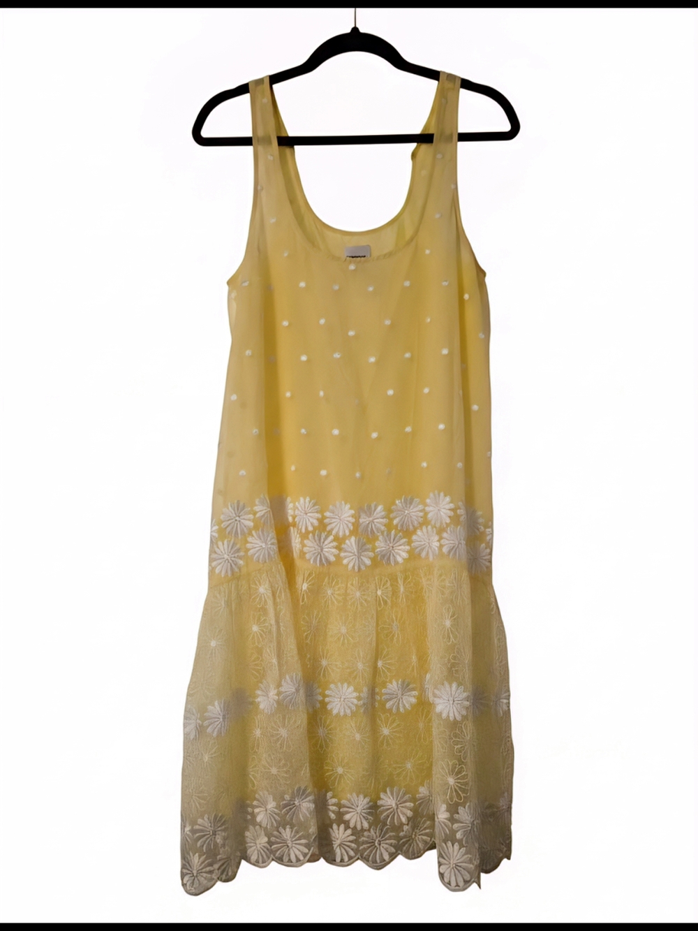 Maeve Yellow Scoop Swing Dress